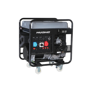 230V/400V हाई पावर पोर्टेबल इलेक्ट्रिक स्टार्ट पेट्रोल जनरेटर 9.9kW-115.3kW के साथ