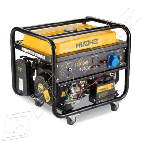 9kva Household 230V Portable Electric Start Gasoline Generator 