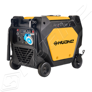 Huahe 9 Kw Electric Start 110V/230V/380V Portable Power Inverter Gasoline Generator