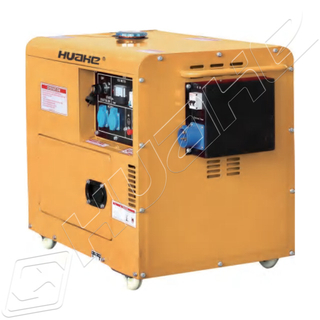Generator Diesel Tipe Diam Perumahan Mulai Listrik Portabel 5 KW 